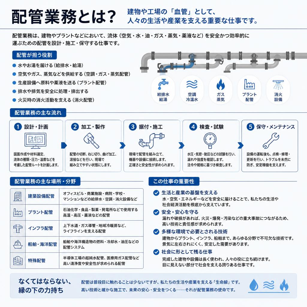 配管業務の概要