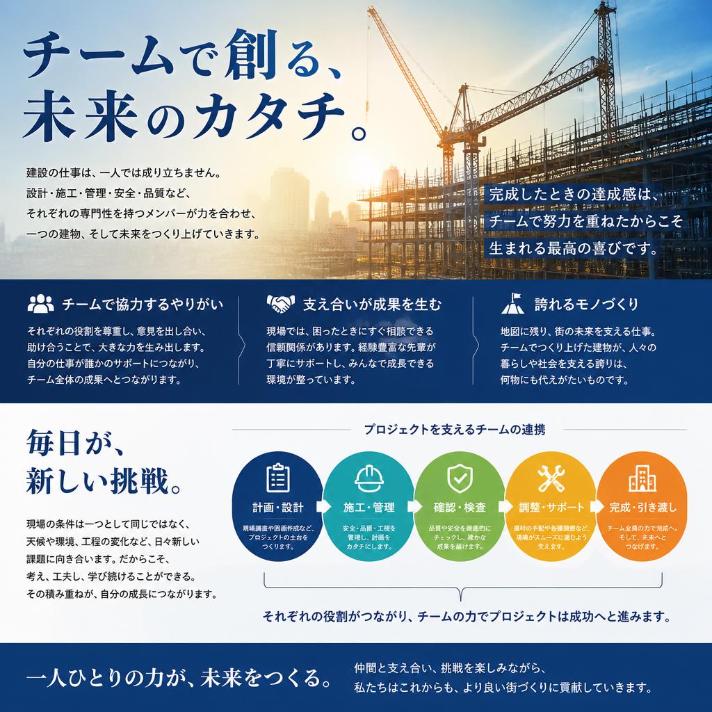 5. 建設業の現場でのやりがい