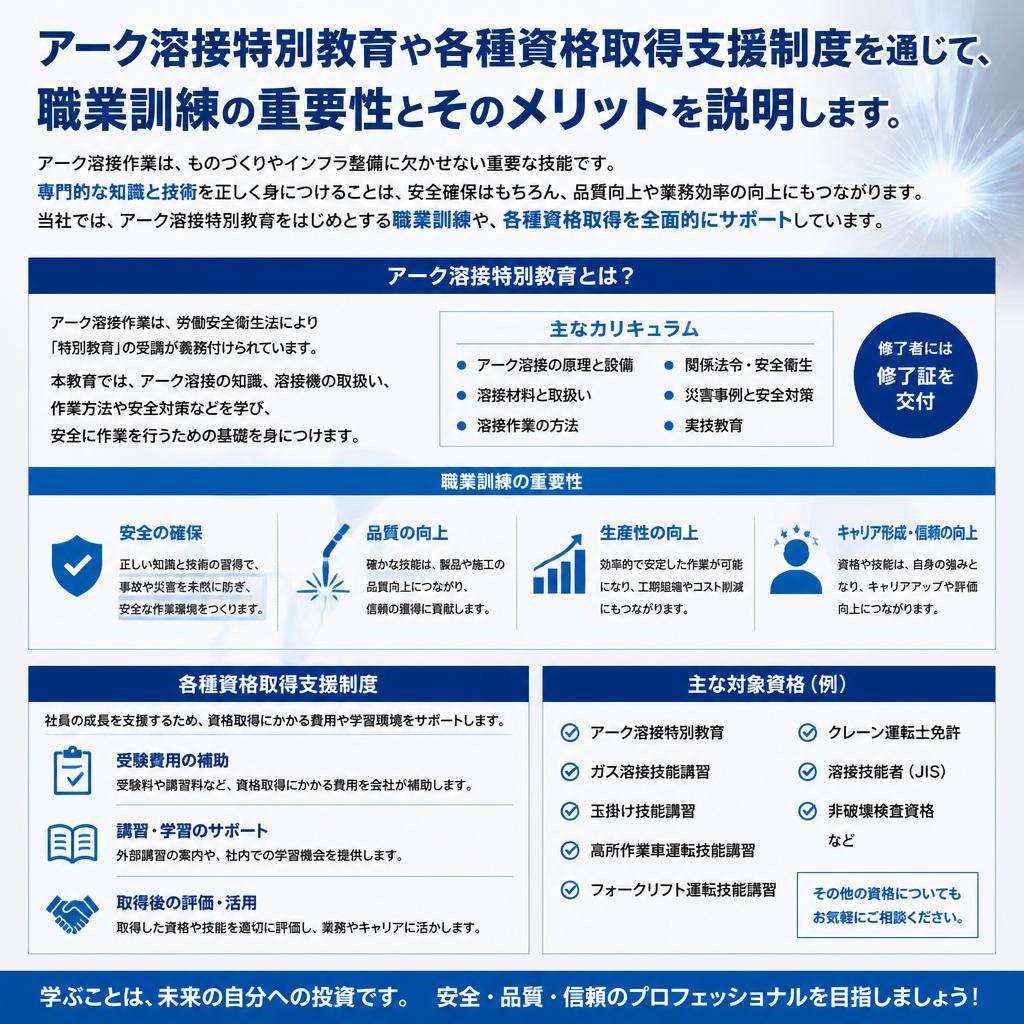 職業訓練でしっかりスキルアップ