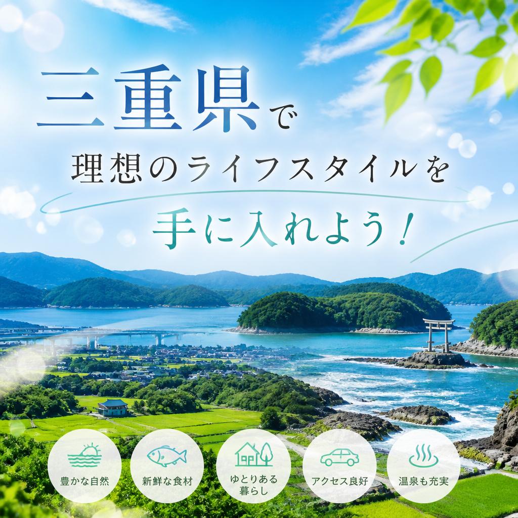 三重県で理想のライフスタイルを手に入れよう！