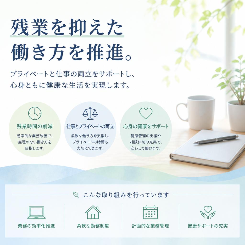 仕事と生活のバランスを重視