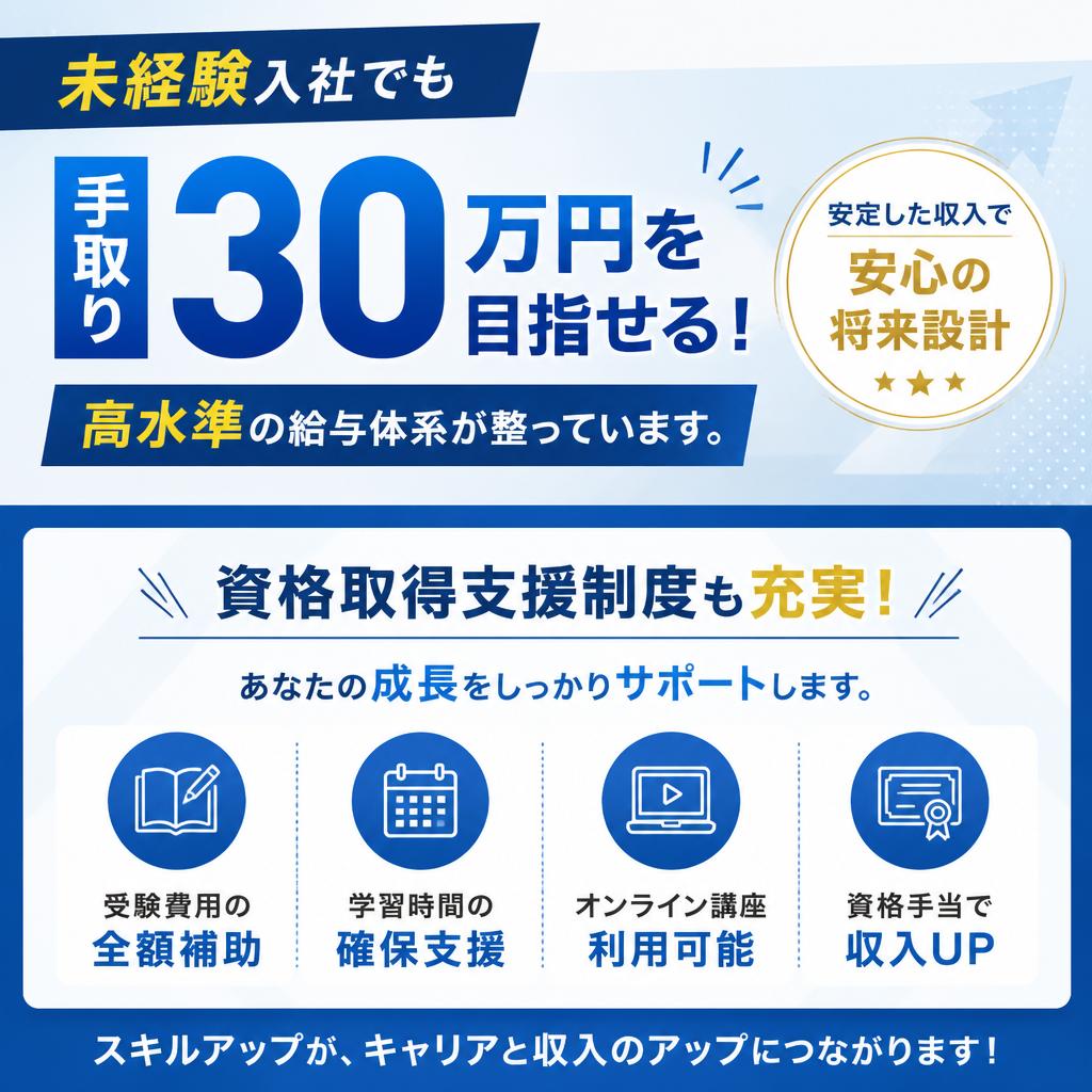 高収入を実現する給与体系
