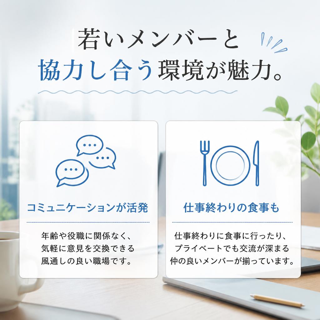 働きやすい職場環境