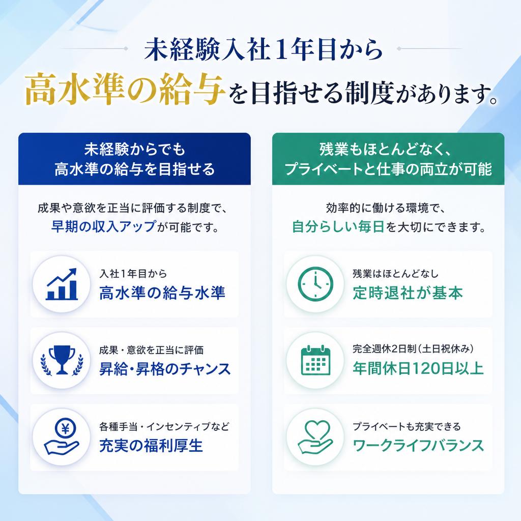 安定した収入を実現