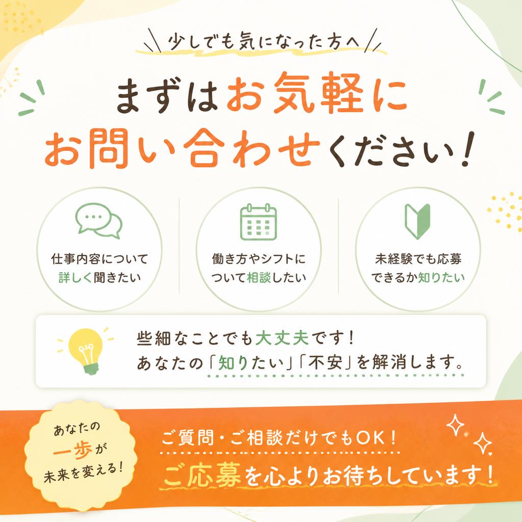 7. お問い合わせ・応募はこちら！