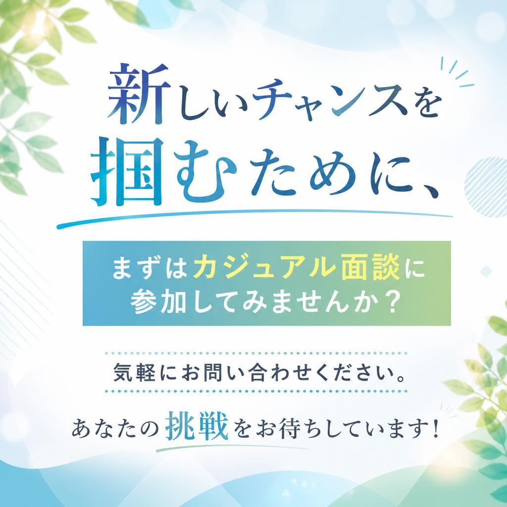 今すぐ応募しよう！