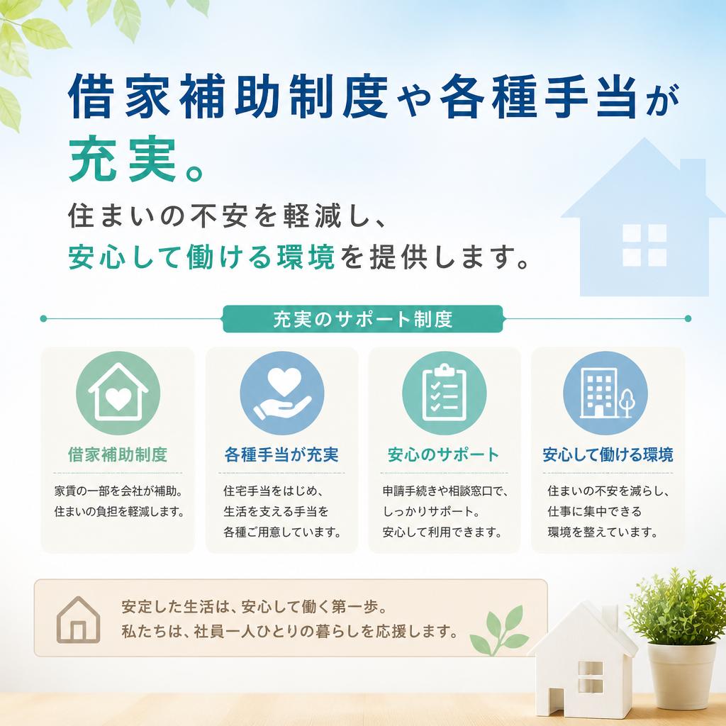 家族を支える手厚い制度
