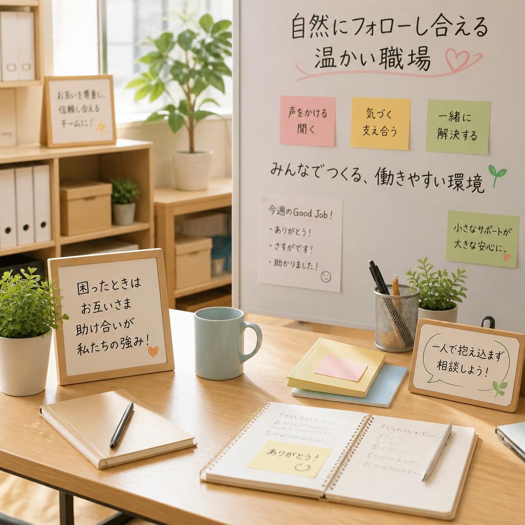 4. 支え合う職場環境