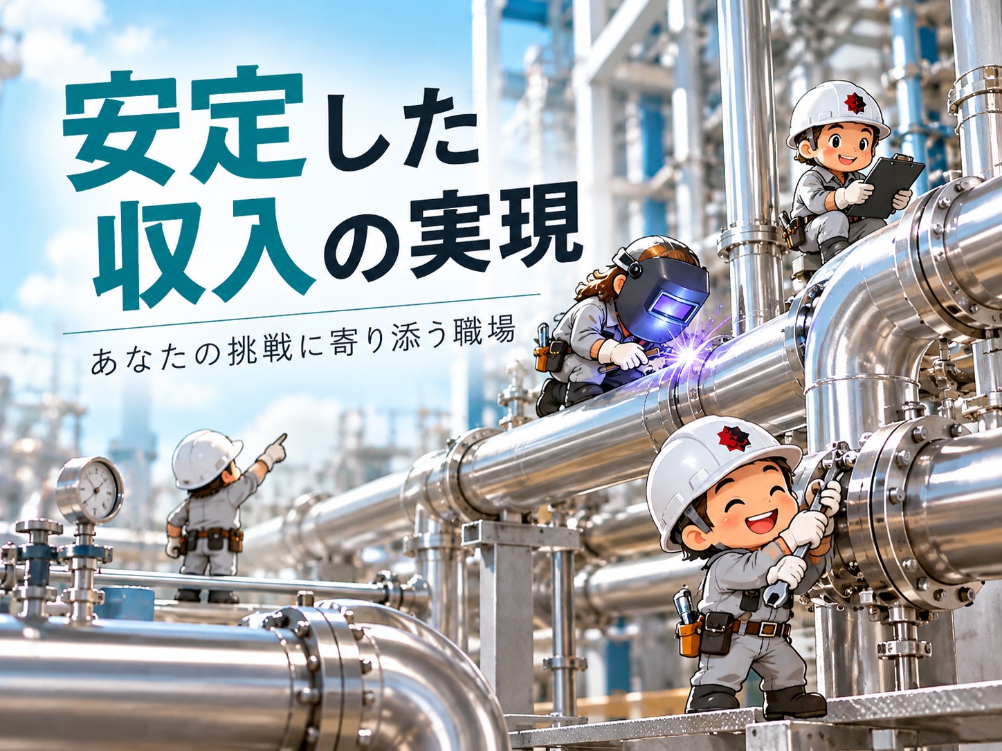 安定した収入の実現