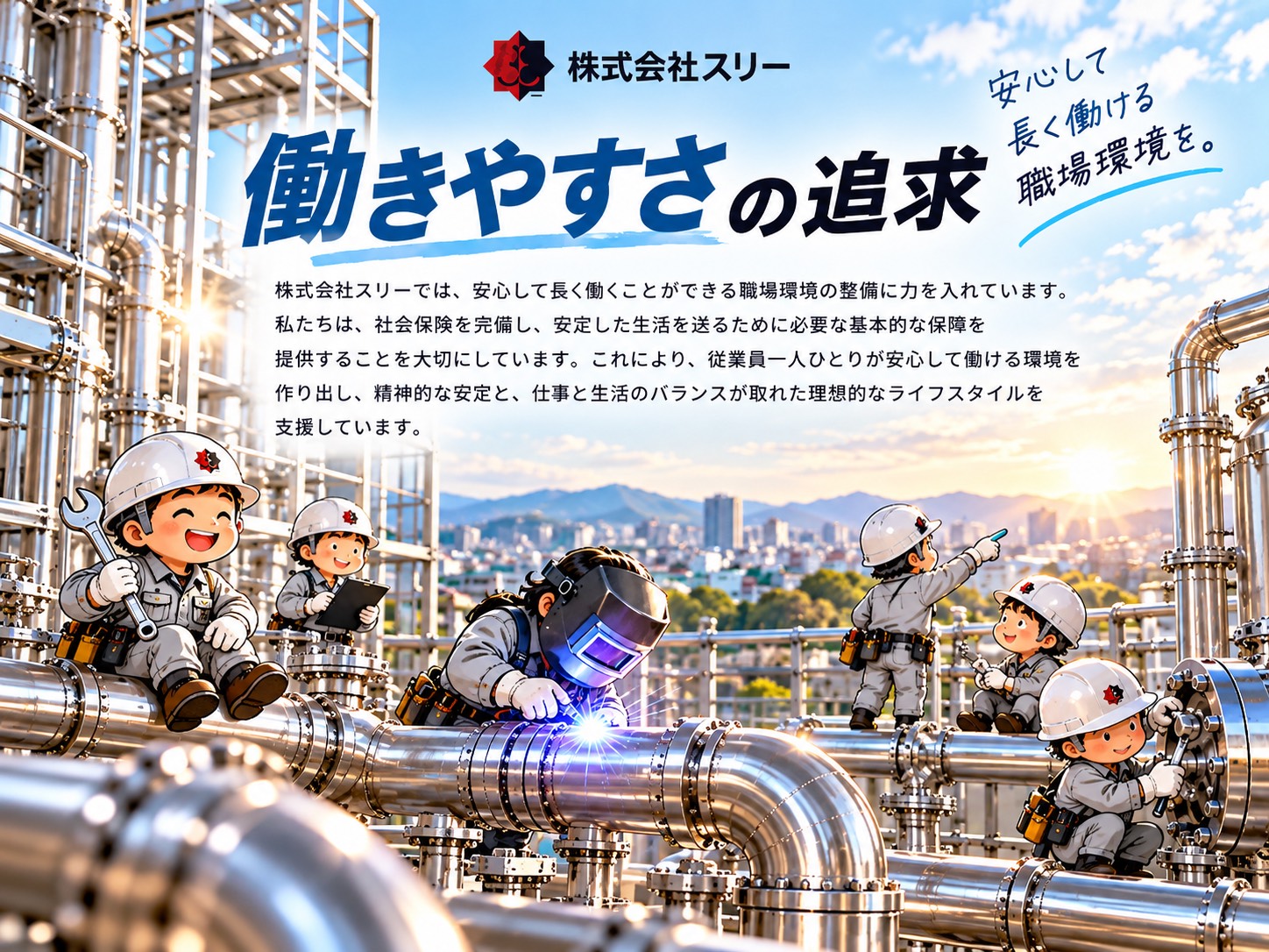 働きやすさの追求