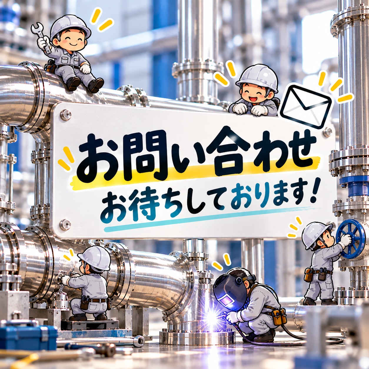 まずはお気軽にお問い合わせを！